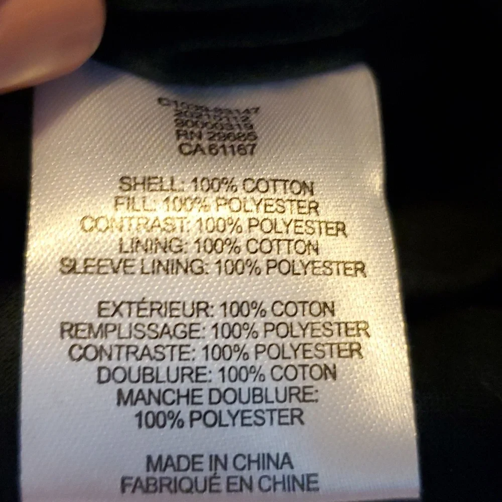 Pendleton salida canvas sherpa jacket (dark teal color) - Picture 7 of 13